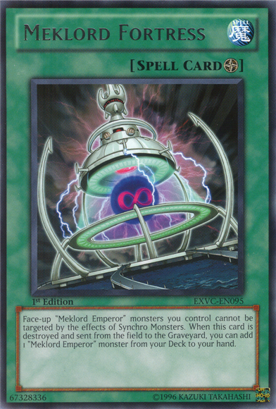 Meklord Fortress [EXVC-EN095] Rare 