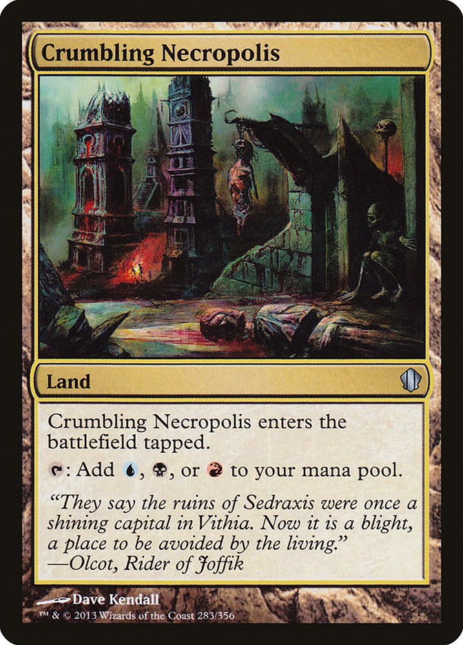 Crumbling Necropolis [Commander 2013] 