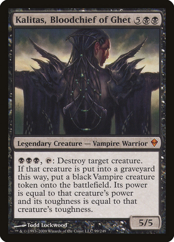 Kalitas, Bloodchief of Ghet [Zendikar] 