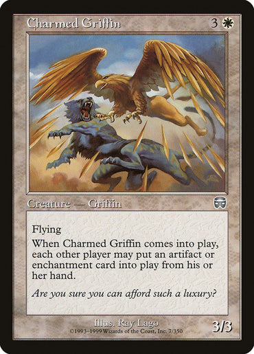 Charmed Griffin [Mercadian Masques] 