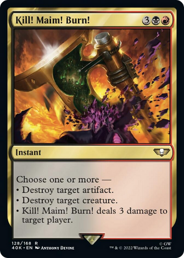 Kill! Maim! Burn! [Warhammer 40,000] 