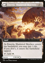 Emeria's Call // Emeria, Shattered Skyclave (Extended Art) [Zendikar Rising] 