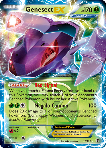 Genesect EX (11/101) [Black & White: Plasma Blast]