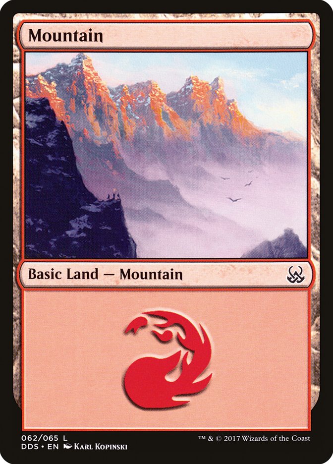 Mountain (62) [Duel Decks: Mind vs. Might] 