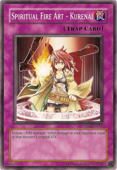 Spiritual Fire Art - Kurenai [DR04-EN052] Common 