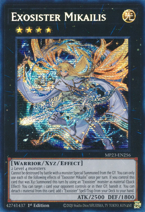 Exosister Mikailis [MP23-EN256] Prismatic Secret Rare 