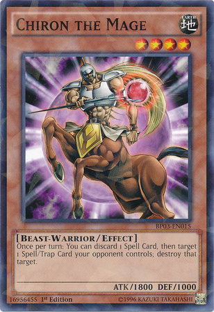 Chiron the Mage [BP03-EN015] Shatterfoil Rare 