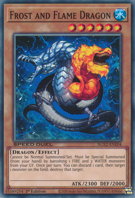 Frost and Flame Dragon [SGX2-ENE04] Common 