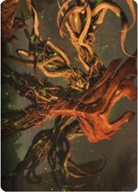 Ashaya, Soul of the Wild Art Card [Zendikar Rising Art Series]