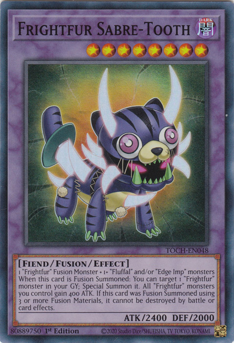 Frightfur Saber-Tooth [TOCH-EN048] Super Rare 