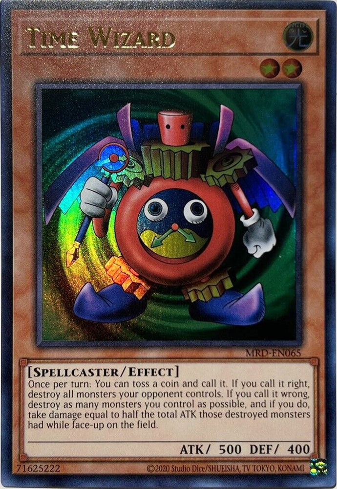 Time Wizard (25th Anniversary) [MRD-EN065] Ultra Rare 