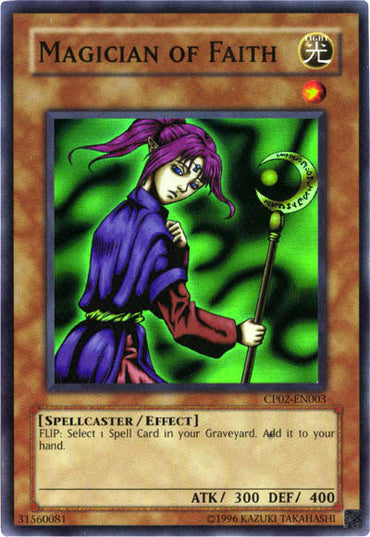 Magician of Faith [CP02-EN003] Super Rare 