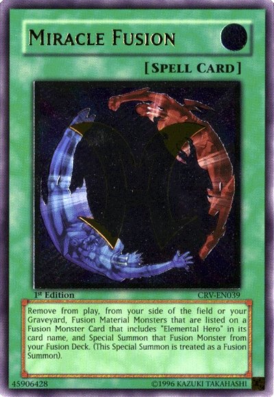 Miracle Fusion [CRV-EN039] Ultimate Rare 