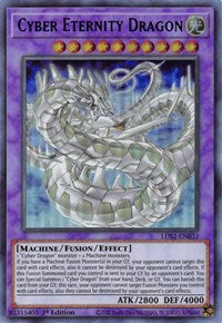 Cyber ​​Eternity Dragon (Purple) [LDS2-EN033] Ultra Rare 