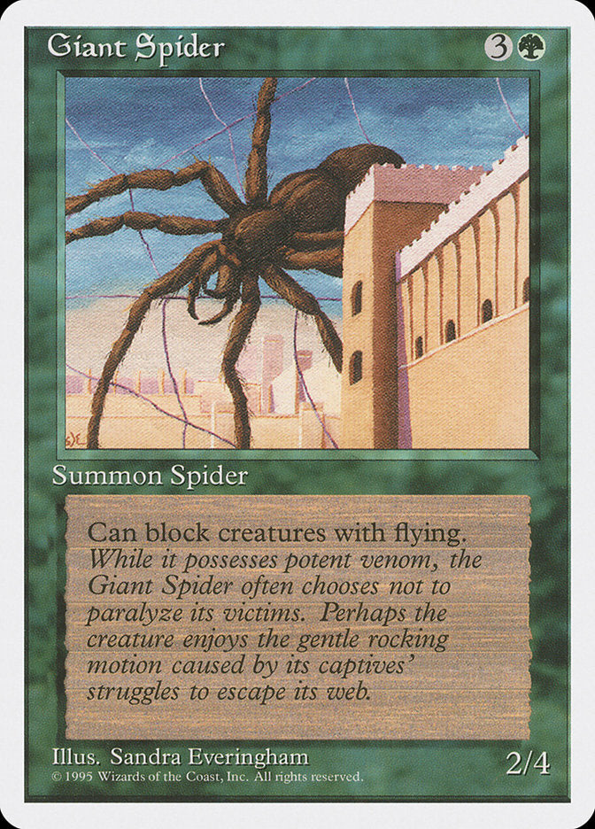 Giant Spider [Fourth Edition] 