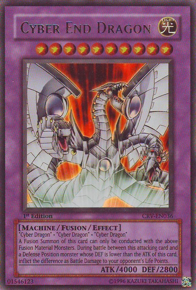 Cyber ​​End Dragon [CRV-EN036] Ultra Rare 