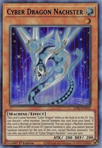 Cyber ​​Dragon Nachster (Blue) [LDS2-EN032] Ultra Rare 