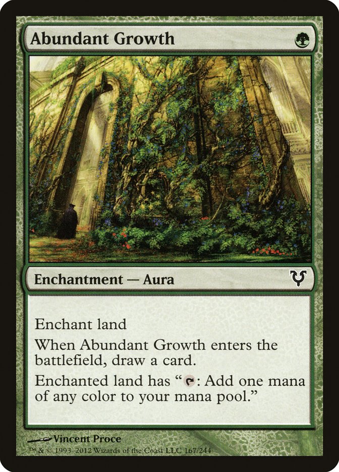 Abundant Growth [Avacyn Restored] 