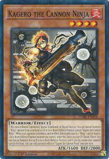 Kagero the Cannon Ninja [DABL-EN018] Common 