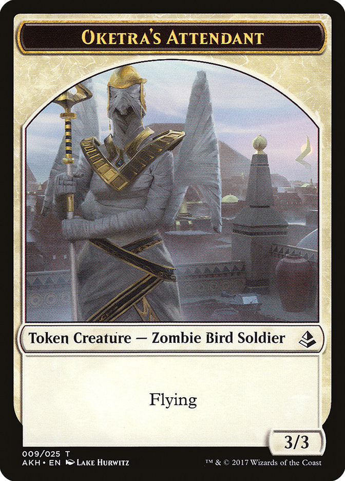 Oketra's Attendant Token [Amonkhet Tokens] 