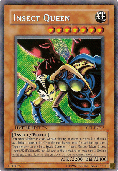 Insect Queen [CT1-EN005] Secret Rare 