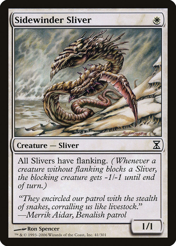 Sidewinder Sliver [Time Spiral] 