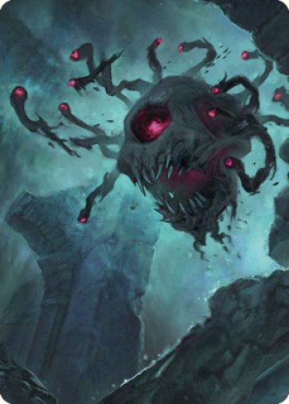 Ghastly Death Tyrant Art Card [Commander Legends: Battle for Baldur's Gate Art Series] 