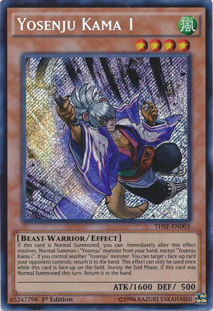 Yosenju Kama 1 [THSF-EN003] Secret Rare 