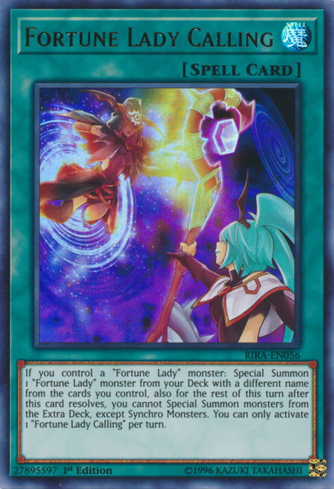 Fortune Lady Calling [RIRA-EN056] Ultra Rare 