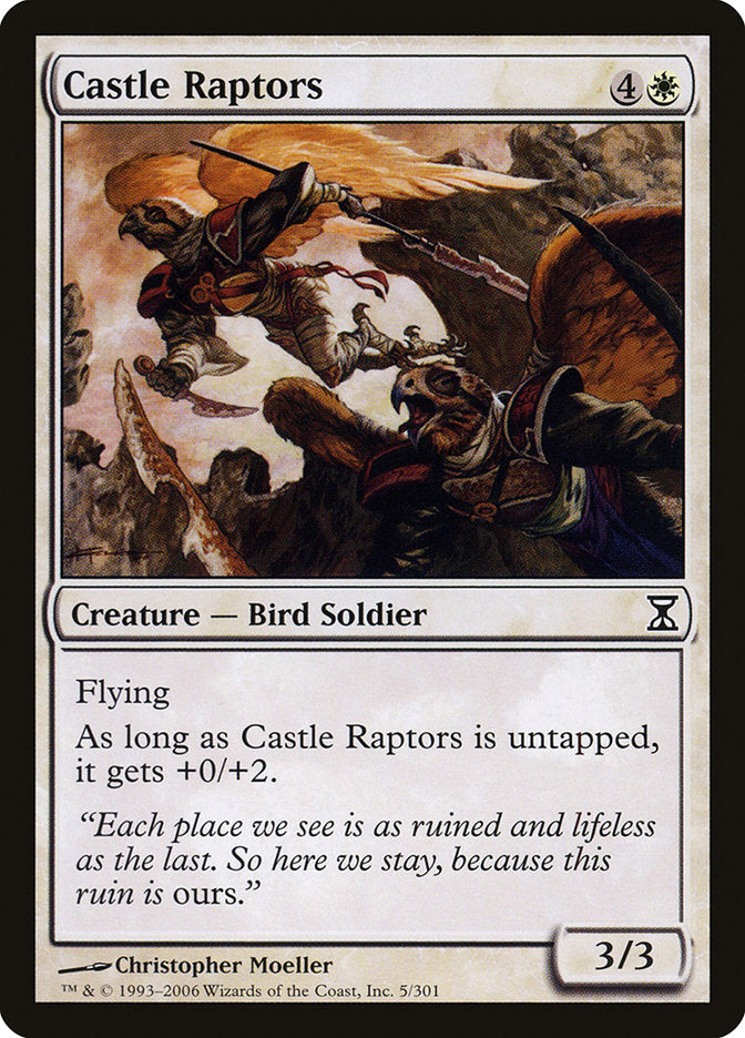 Castle Raptors [Time Spiral] 