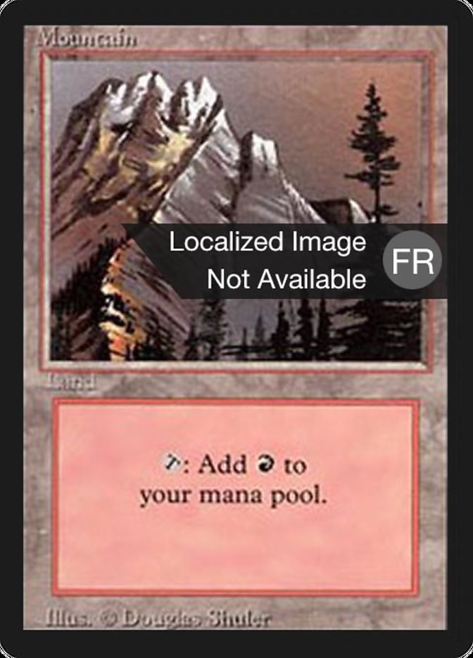 Mountain (A) [Foreign Black Border] 