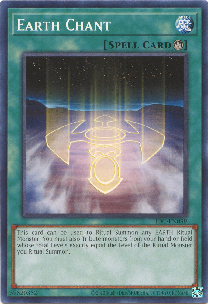 Earth Chant (25th Anniversary) [IOC-EN099] Common 