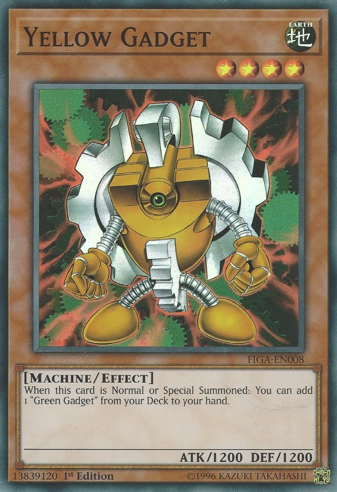 Yellow Gadget [FIGA-EN008] Super Rare 