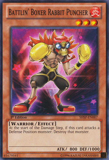 Battlin' Boxer Rabbit Puncher [SHSP-EN007] Common 