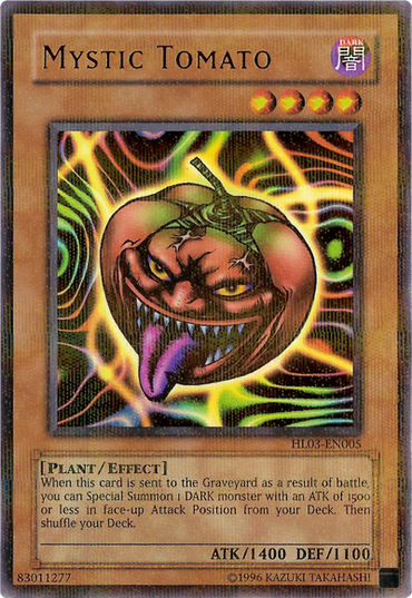 Mystic Tomato [HL03-EN005] Parallel Rare 