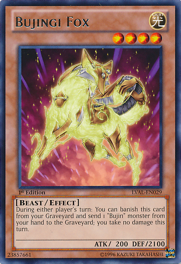 Bujingi Fox [LVAL-EN029] Rare 