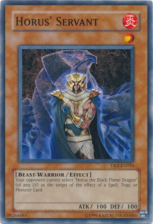 Horus' Servant [DR3-EN016] Common 