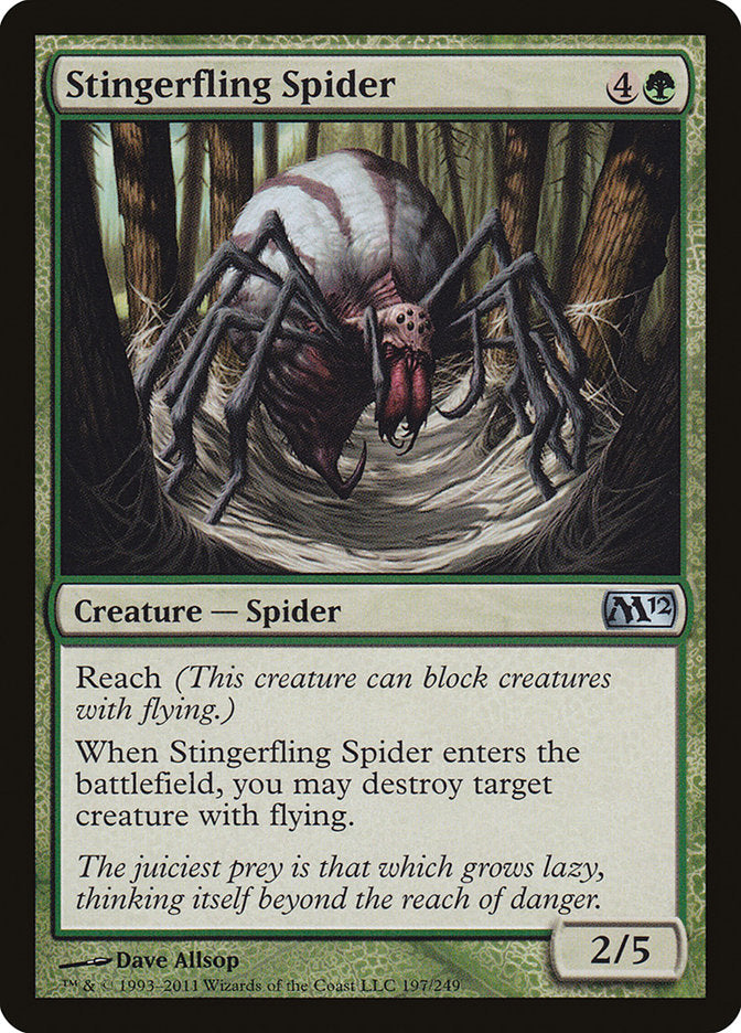 Stingerfling Spider [Magic 2012] 