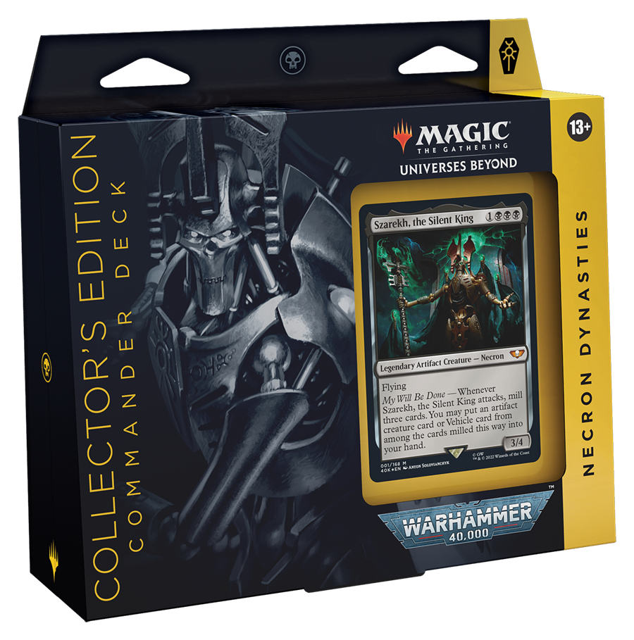 Warhammer 40,000 - Commander Deck (Necron Dynasties - Collector's Edition) 