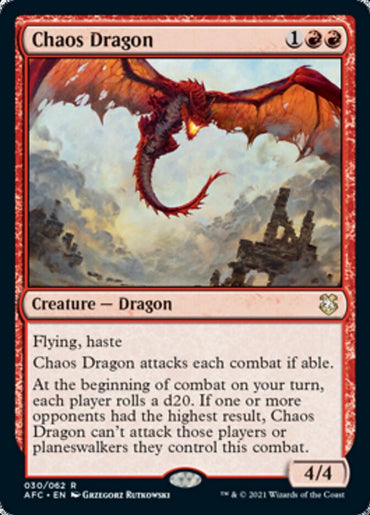 Chaos Dragon [Dungeons & Dragons: Adventures in the Forgotten Realms Commander]