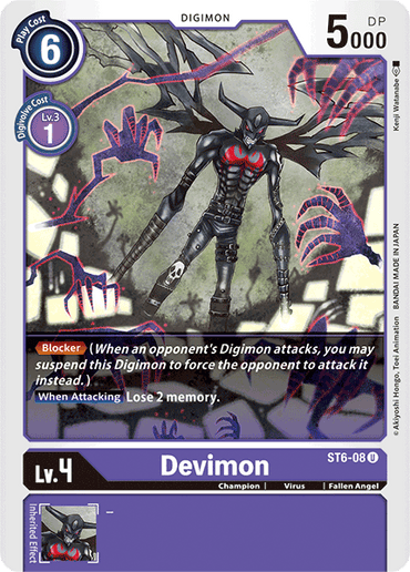 Devimon [ST6-08] [Starter Deck: Venomous Violet]