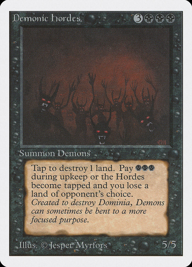 Demonic Hordes [Unlimited Edition] 