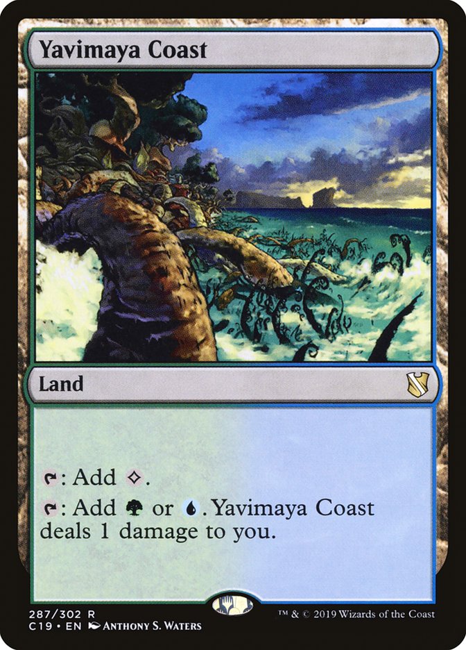 Yavimaya Coast [Commander 2019] 