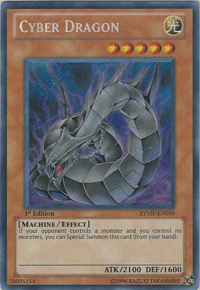 Cyber ​​Dragon [RYMP-EN059] Secret Rare 