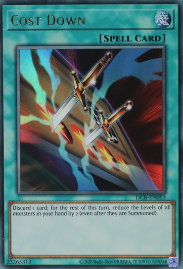 Cost Down (25th Anniversary) [DCR-EN053] Ultra Rare 