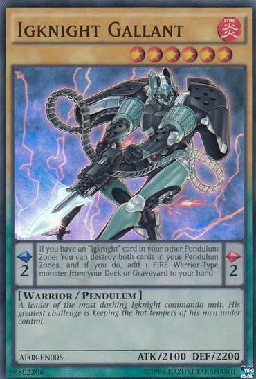 Igknight Gallant [AP08-EN005] Super Rare 