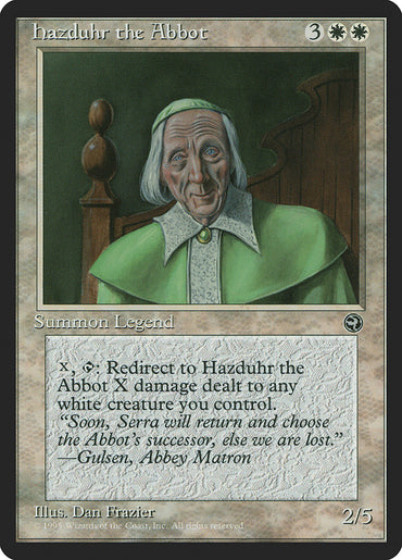 Hazduhr the Abbot [Homelands] 