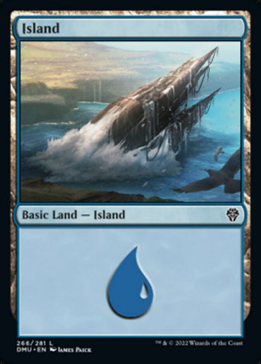 Island (266) [Dominaria United] 