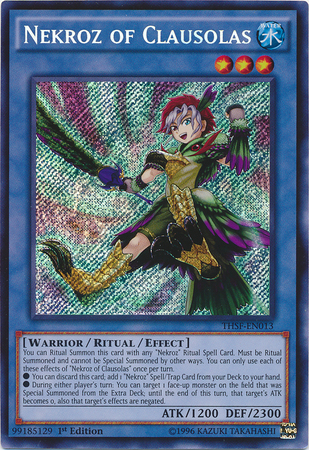 Nekroz of Clausolas [THSF-EN013] Secret Rare 