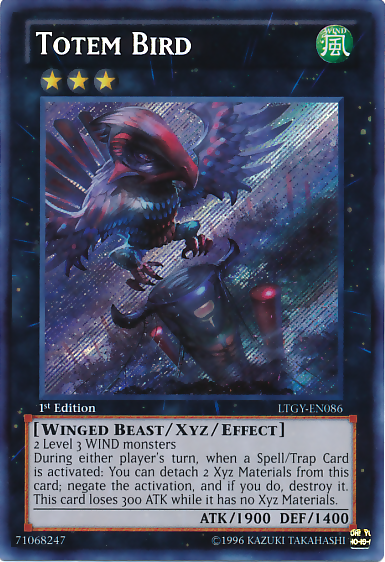 Totem Bird [LTGY-EN086] Secret Rare 